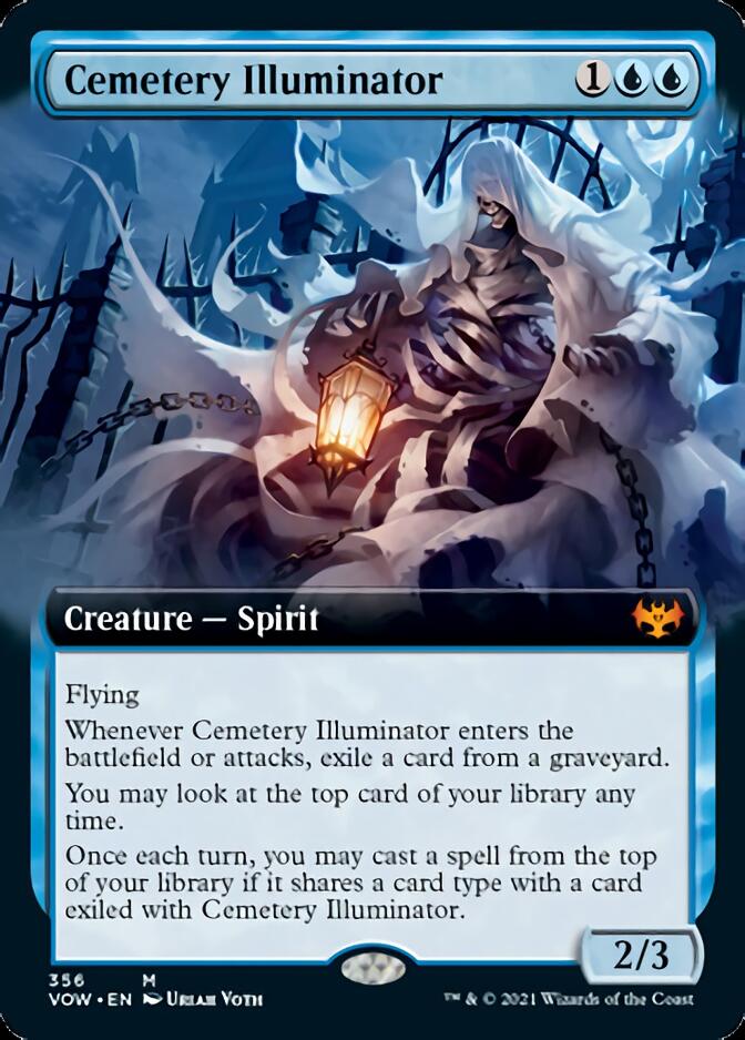 Cemetery Illuminator (Extended Art) [Innistrad: Crimson Vow] | Galaxy Games LLC