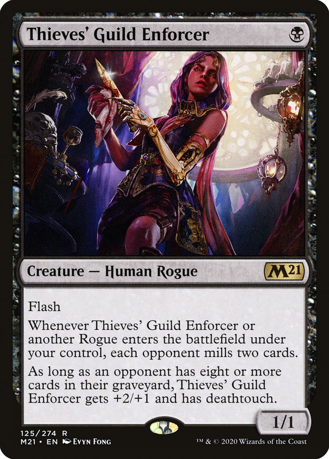 Thieves' Guild Enforcer [Core Set 2021] | Galaxy Games LLC