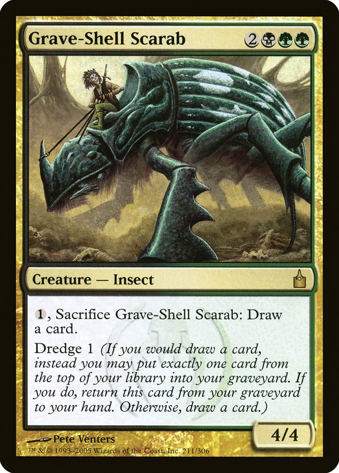 Grave-Shell Scarab [Ravnica: City of Guilds] | Galaxy Games LLC