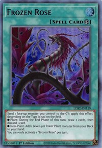 Frozen Rose (Purple) [LDS2-EN119] Ultra Rare | Galaxy Games LLC