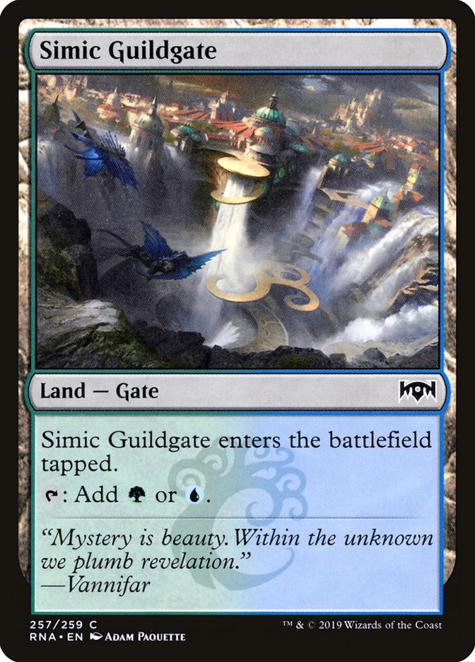 Simic Guildgate (257/259) [Ravnica Allegiance] | Galaxy Games LLC