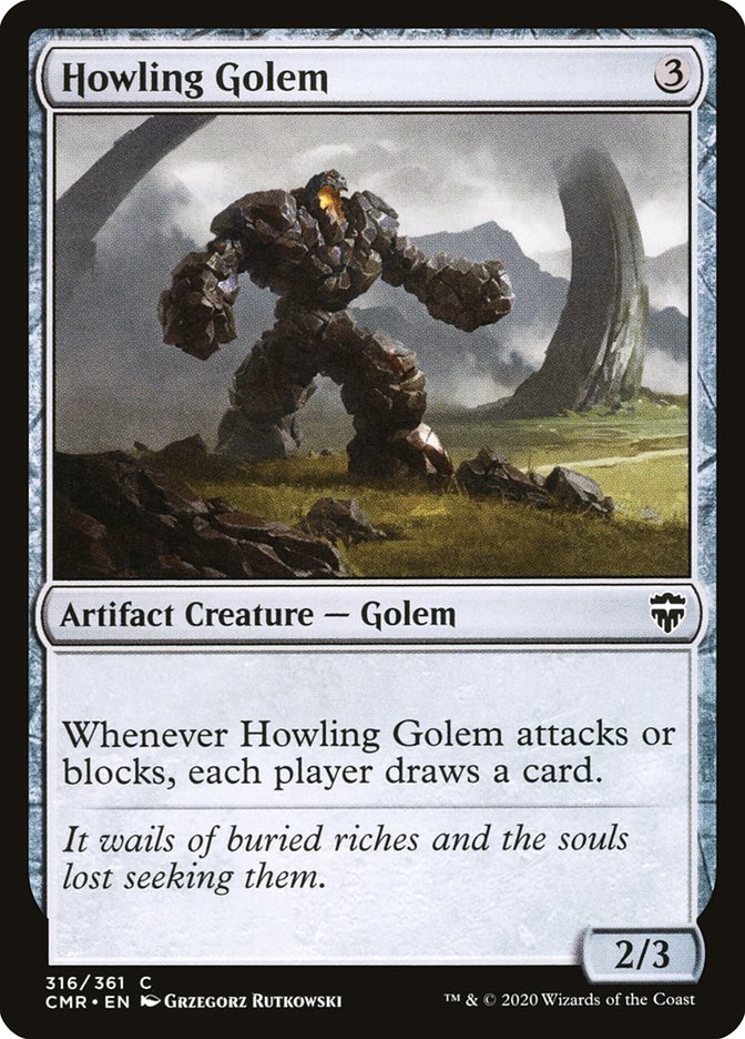 Howling Golem [Commander Legends] | Galaxy Games LLC