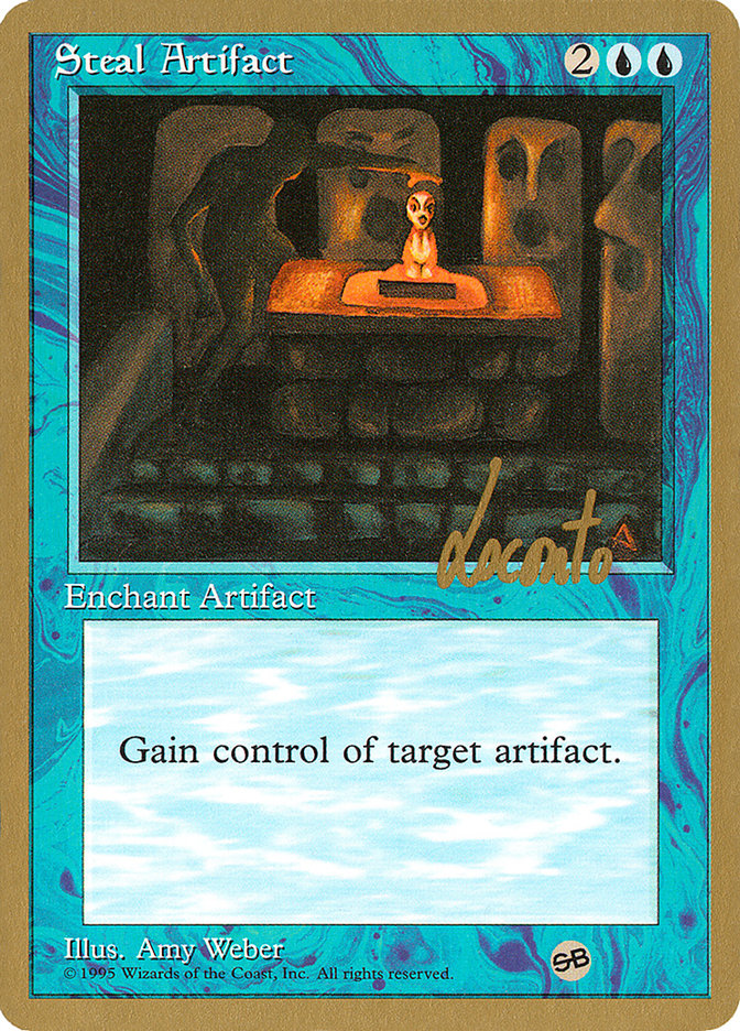 Steal Artifact (Michael Loconto) (SB) [Pro Tour Collector Set] | Galaxy Games LLC