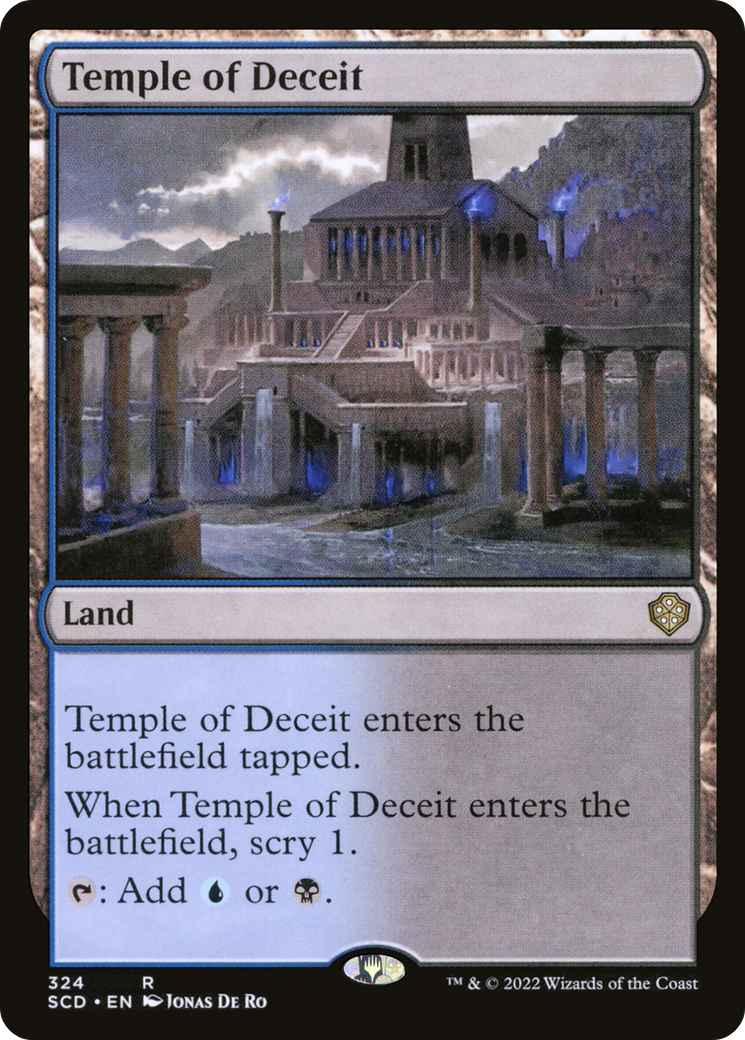 Temple of Deceit [Starter Commander Decks] | Galaxy Games LLC