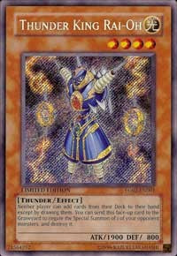 Thunder King Rai-Oh [YG02-EN001] Secret Rare | Galaxy Games LLC