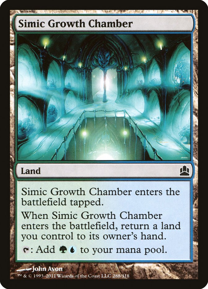 Simic Growth Chamber [Commander 2011] | Galaxy Games LLC