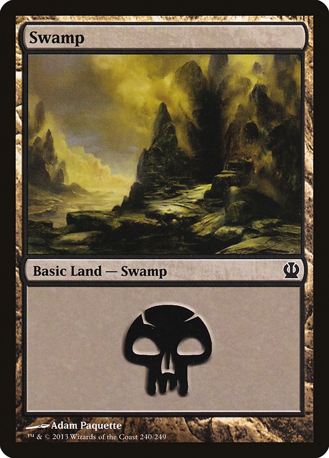 Swamp (240) [Theros] | Galaxy Games LLC