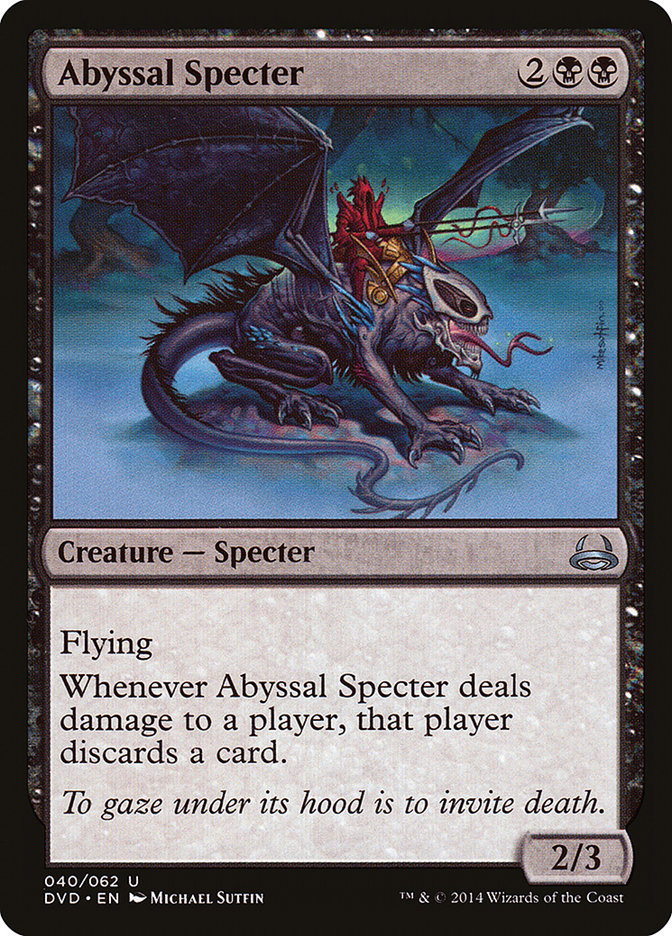 Abyssal Specter (Divine vs. Demonic) [Duel Decks Anthology] | Galaxy Games LLC