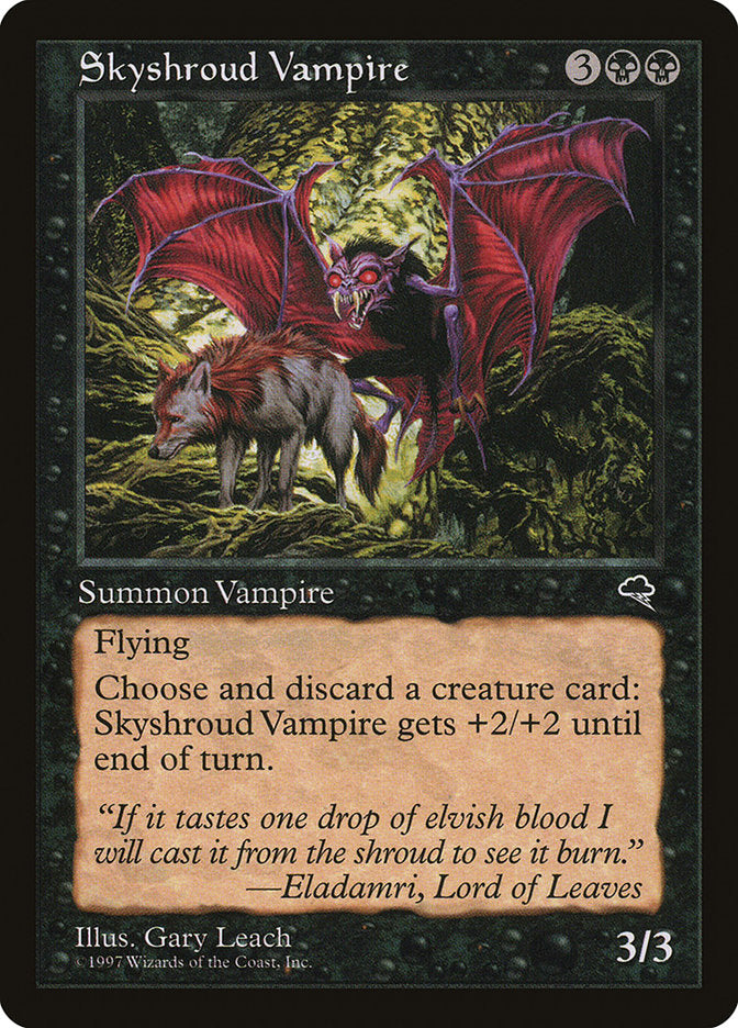 Skyshroud Vampire [Tempest] | Galaxy Games LLC