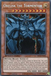 Obelisk the Tormentor [SBCB-EN202] Secret Rare | Galaxy Games LLC