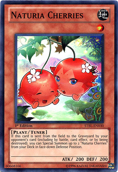 Naturia Cherries [STBL-EN030] Super Rare | Galaxy Games LLC