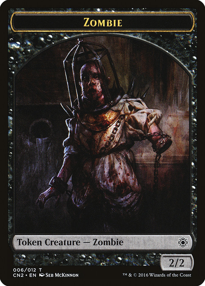 Zombie Token [Conspiracy: Take the Crown Tokens] | Galaxy Games LLC
