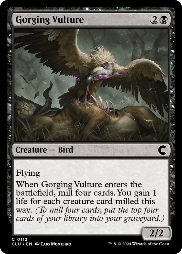 Gorging Vulture [Ravnica: Clue Edition] | Galaxy Games LLC