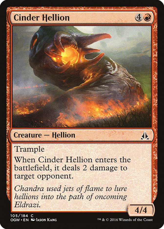 Cinder Hellion [Oath of the Gatewatch] | Galaxy Games LLC