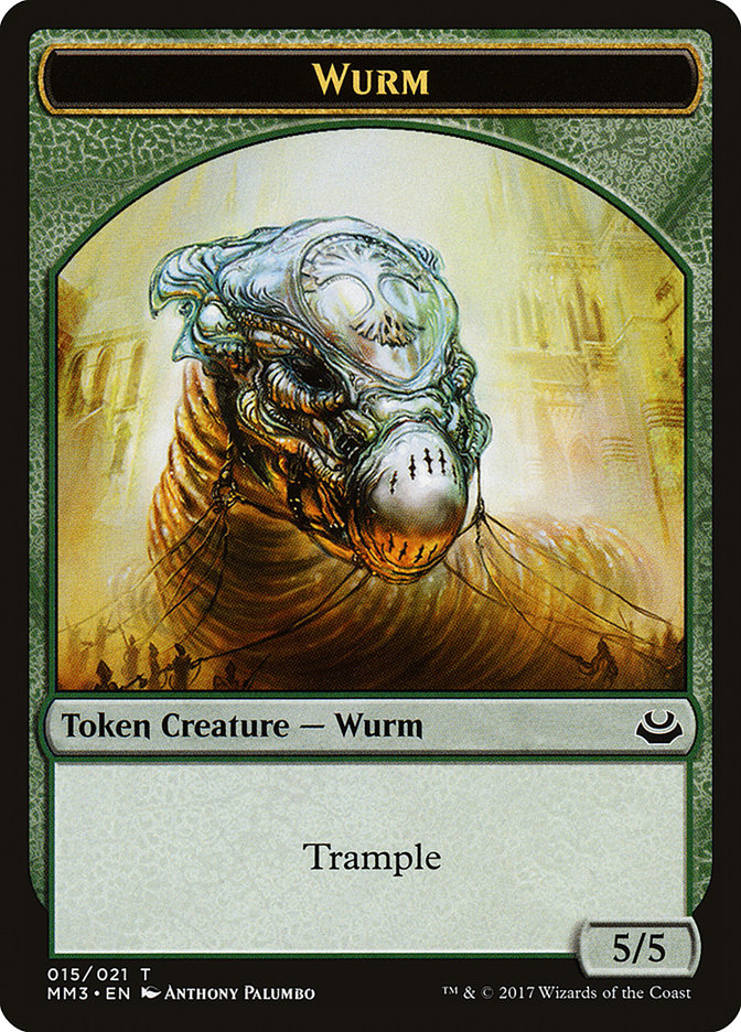 Wurm Token [Modern Masters 2017 Tokens] | Galaxy Games LLC