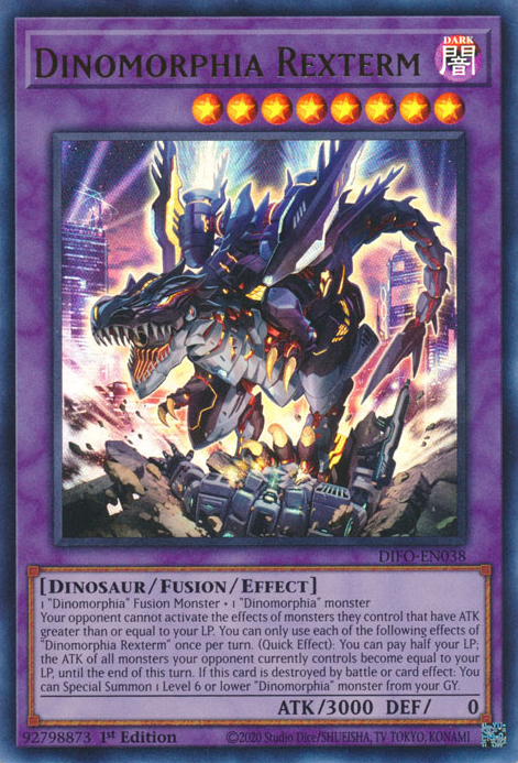 Dinomorphia Rexterm [DIFO-EN038] Ultra Rare | Galaxy Games LLC