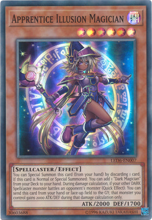 Apprentice Illusion Magician [LED6-EN007] Super Rare | Galaxy Games LLC