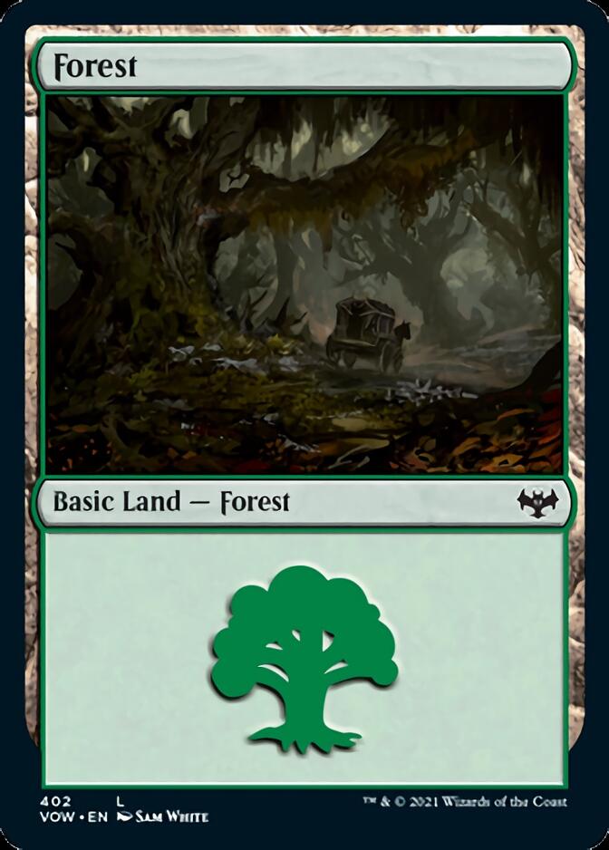 Forest (402) [Innistrad: Crimson Vow] | Galaxy Games LLC