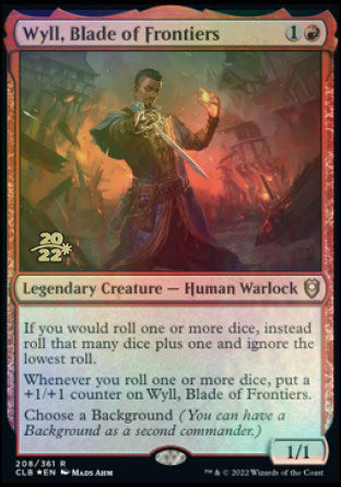 Wyll, Blade of Frontiers [Commander Legends: Battle for Baldur's Gate Prerelease Promos] | Galaxy Games LLC