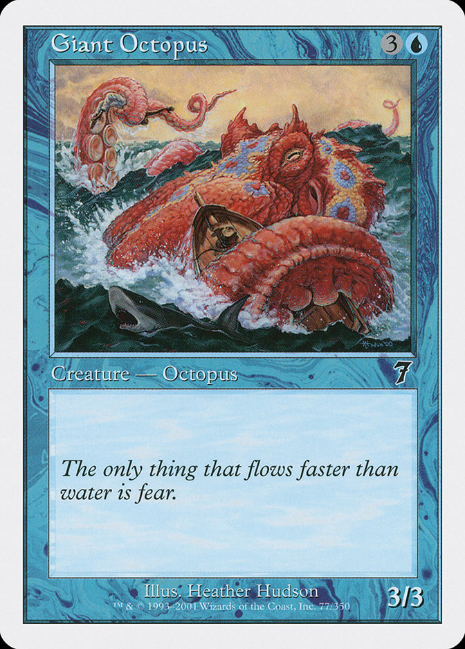 Giant Octopus [Seventh Edition] | Galaxy Games LLC