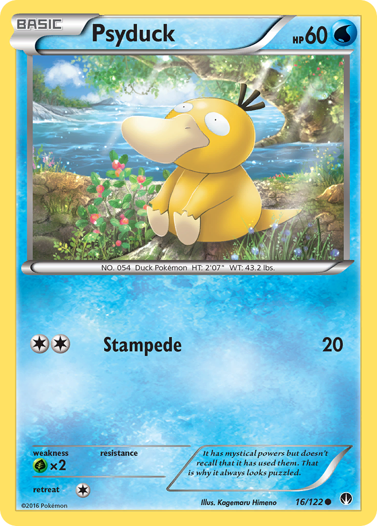 Psyduck (16/122) [XY: BREAKpoint] | Galaxy Games LLC