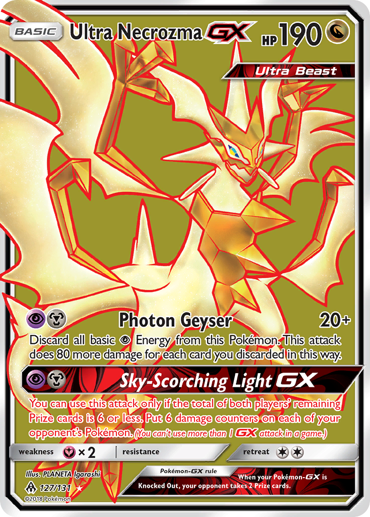 Ultra Necrozma GX (127/131) [Sun & Moon: Forbidden Light] | Galaxy Games LLC