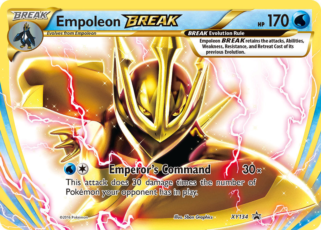 Empoleon BREAK (XY134) [XY: Black Star Promos] | Galaxy Games LLC