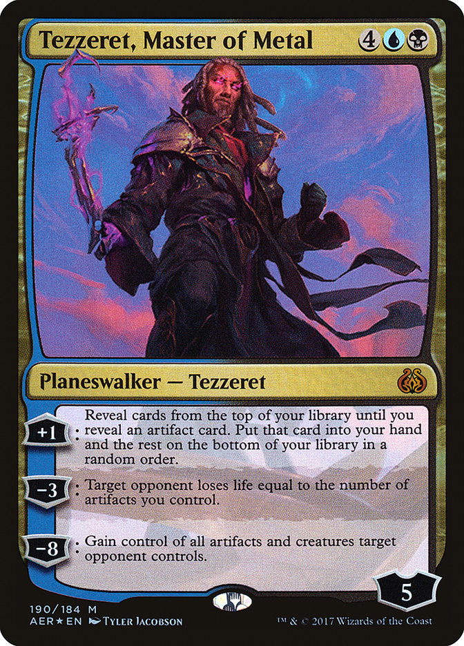 Tezzeret, Master of Metal [Aether Revolt] | Galaxy Games LLC