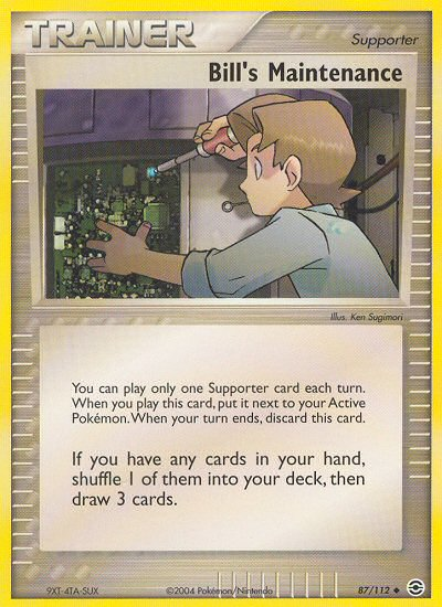 Bill's Maintenance (87/112) [EX: FireRed & LeafGreen] | Galaxy Games LLC