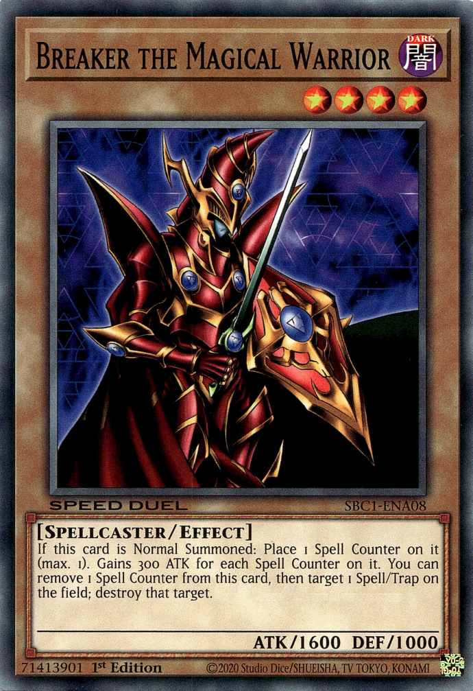 Breaker the Magical Warrior [SBC1-ENA08] Common | Galaxy Games LLC