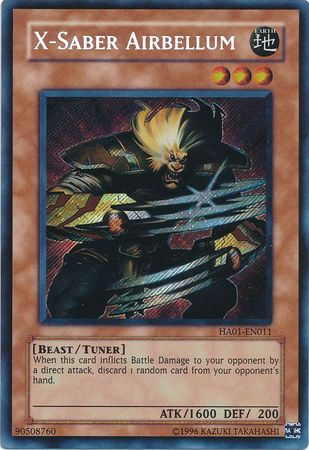 X-Saber Airbellum [HA01-EN011] Secret Rare | Galaxy Games LLC