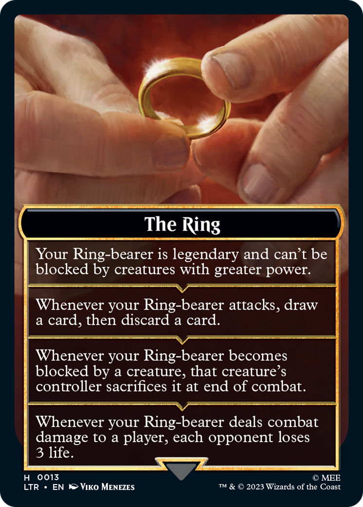 The Ring [The Lord of the Rings: Tales of Middle-Earth Tokens] | Galaxy Games LLC