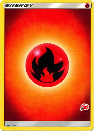 Fire Energy (Charizard Stamp #12) [Battle Academy 2020] | Galaxy Games LLC