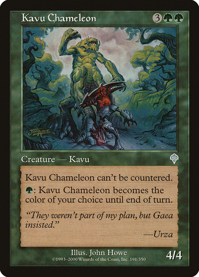 Kavu Chameleon [Invasion] | Galaxy Games LLC