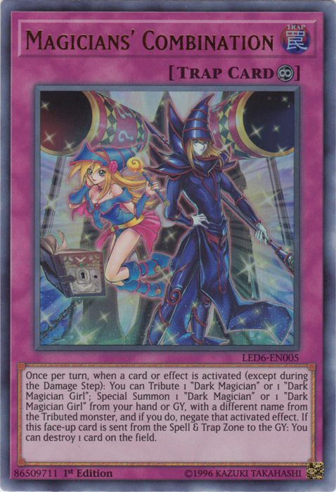 Magicians' Combination [LED6-EN005] Ultra Rare | Galaxy Games LLC