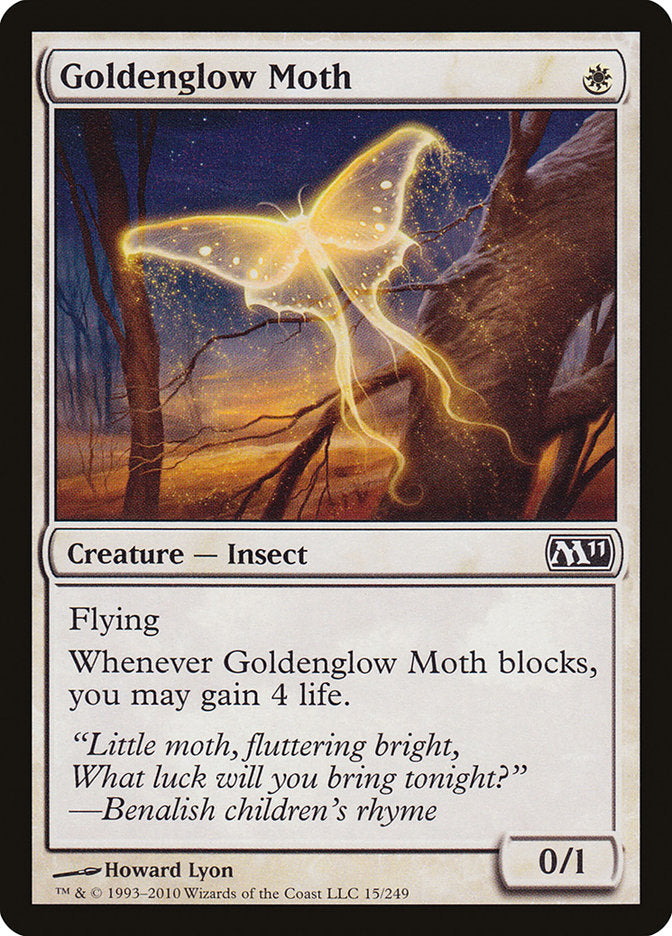 Goldenglow Moth [Magic 2011] | Galaxy Games LLC