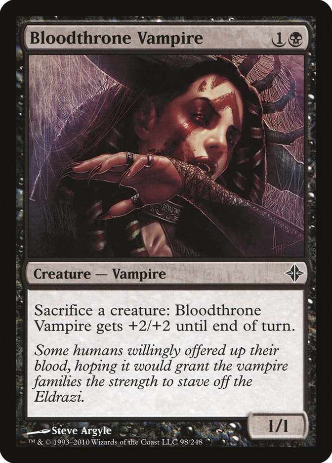 Bloodthrone Vampire [Rise of the Eldrazi] | Galaxy Games LLC