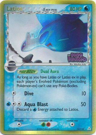 Latios (12/110) (Delta Species) (Stamped) [EX: Holon Phantoms] | Galaxy Games LLC