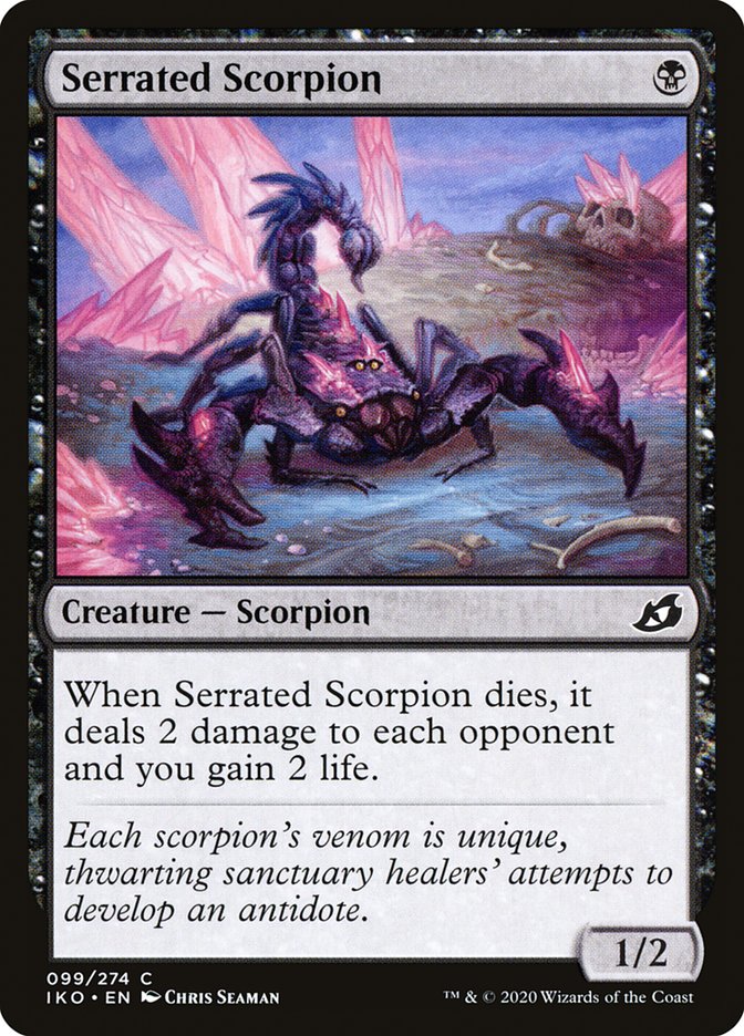 Serrated Scorpion [Ikoria: Lair of Behemoths] | Galaxy Games LLC