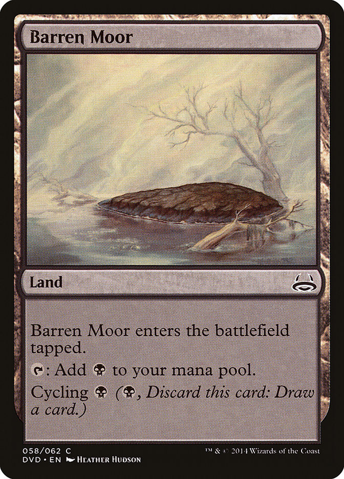 Barren Moor (Divine vs. Demonic) [Duel Decks Anthology] | Galaxy Games LLC