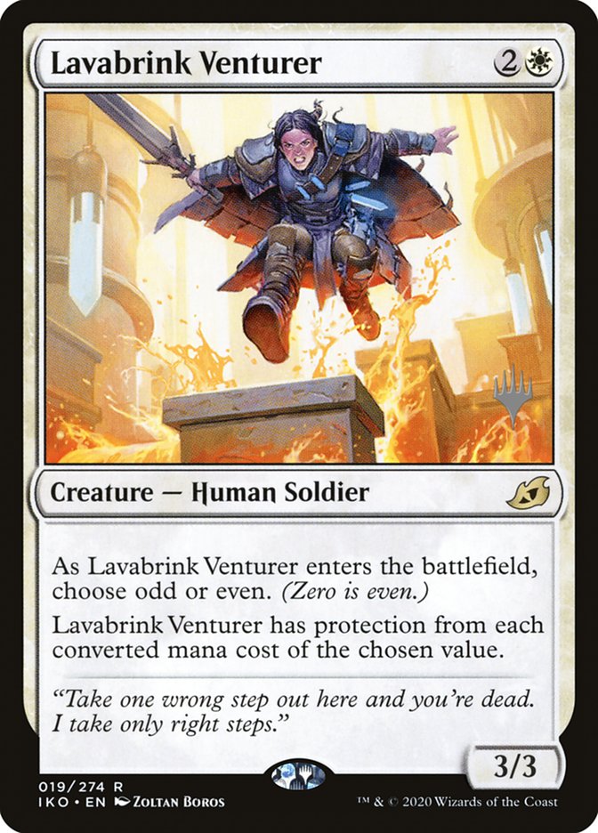 Lavabrink Venturer (Promo Pack) [Ikoria: Lair of Behemoths Promos] | Galaxy Games LLC