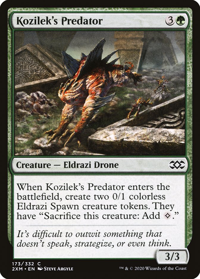 Kozilek's Predator [Double Masters] | Galaxy Games LLC