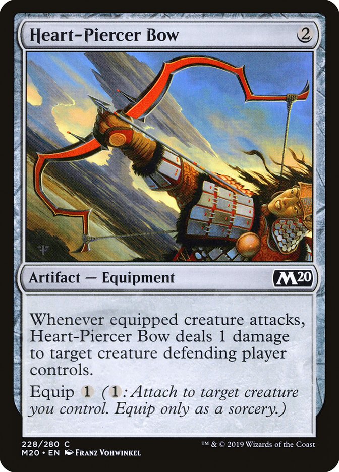 Heart-Piercer Bow [Core Set 2020] | Galaxy Games LLC