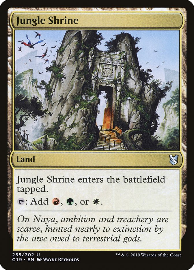 Jungle Shrine [Commander 2019] | Galaxy Games LLC