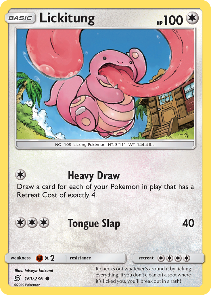 Lickitung (161/236) [Sun & Moon: Unified Minds] | Galaxy Games LLC