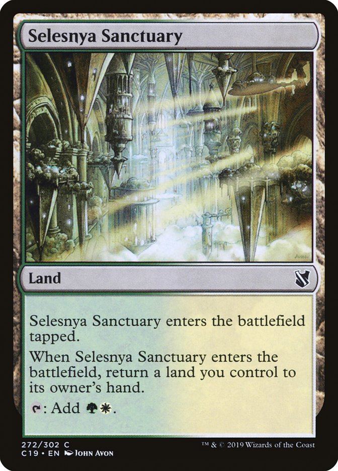 Selesnya Sanctuary [Commander 2019] | Galaxy Games LLC