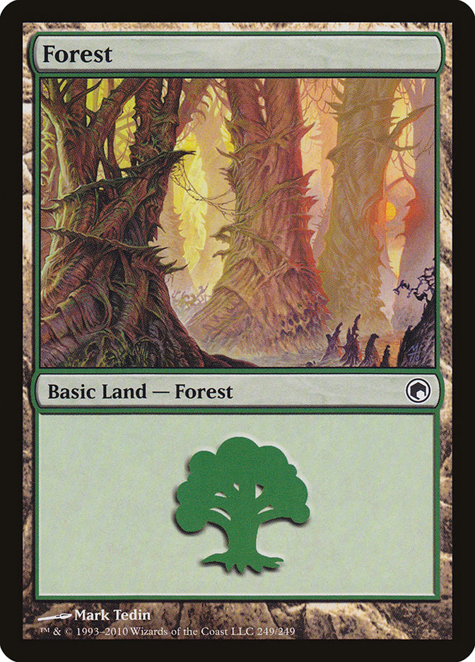 Forest (249) [Scars of Mirrodin] | Galaxy Games LLC