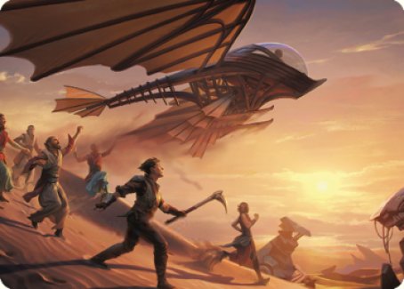 Take Flight Art Card [The Brothers' War Art Series] | Galaxy Games LLC