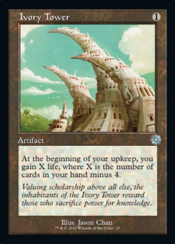 Ivory Tower (Retro) [The Brothers' War Retro Artifacts] | Galaxy Games LLC