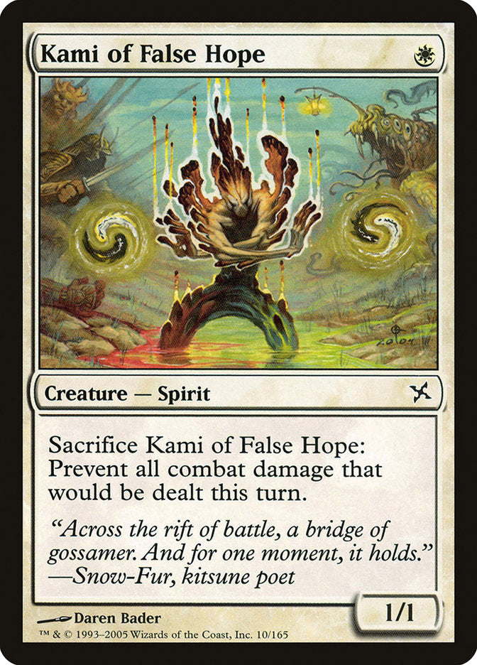 Kami of False Hope [Betrayers of Kamigawa] | Galaxy Games LLC